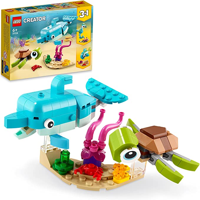 Lego Delfin Schildkröte