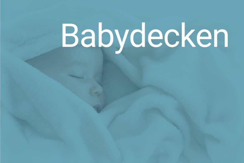 Textilien Cover Babydecken