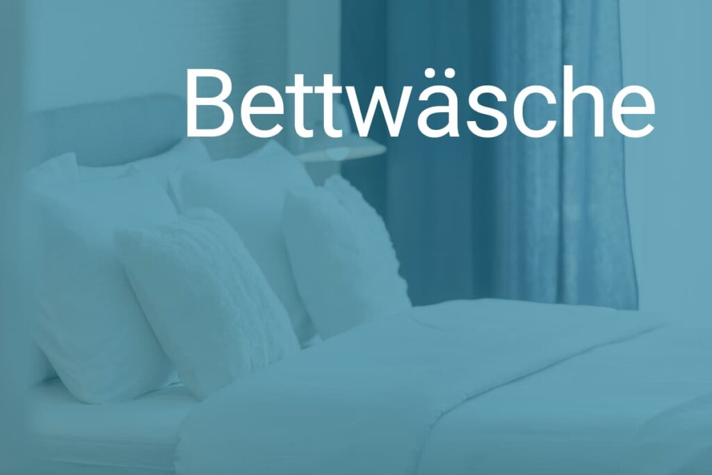 Textilien Cover Bettwäsche