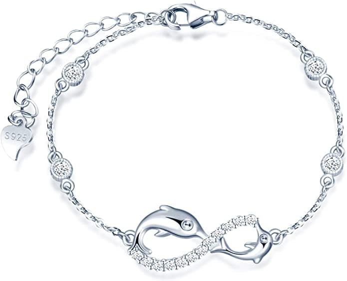 Delfin Armband Infinity